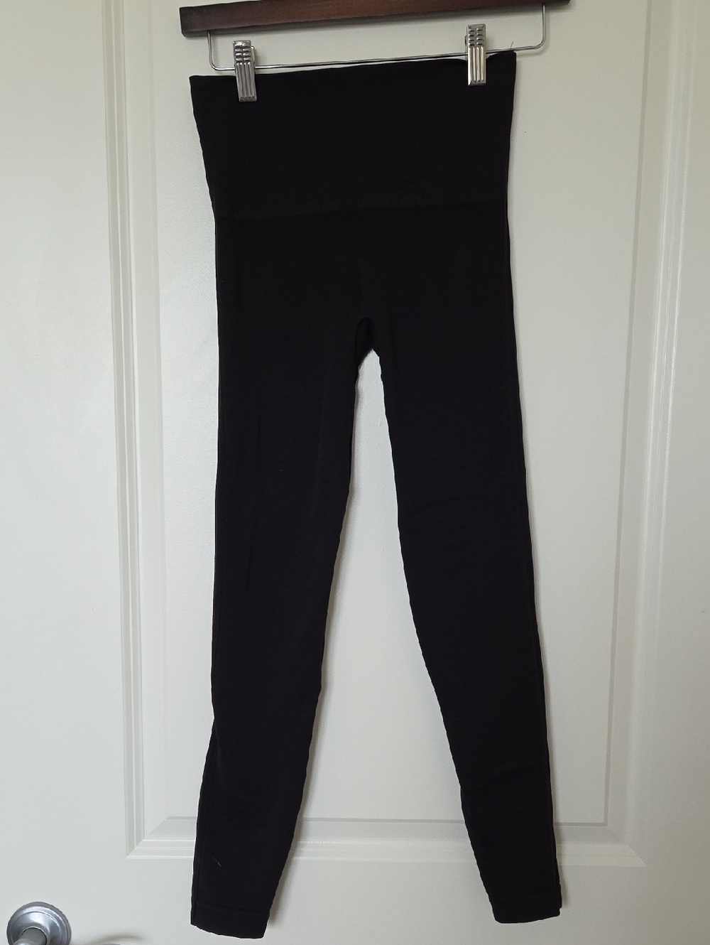 SPANX Black High-Waist Leggings